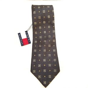 NWT Tommy Hilfiger navy 100% Silk